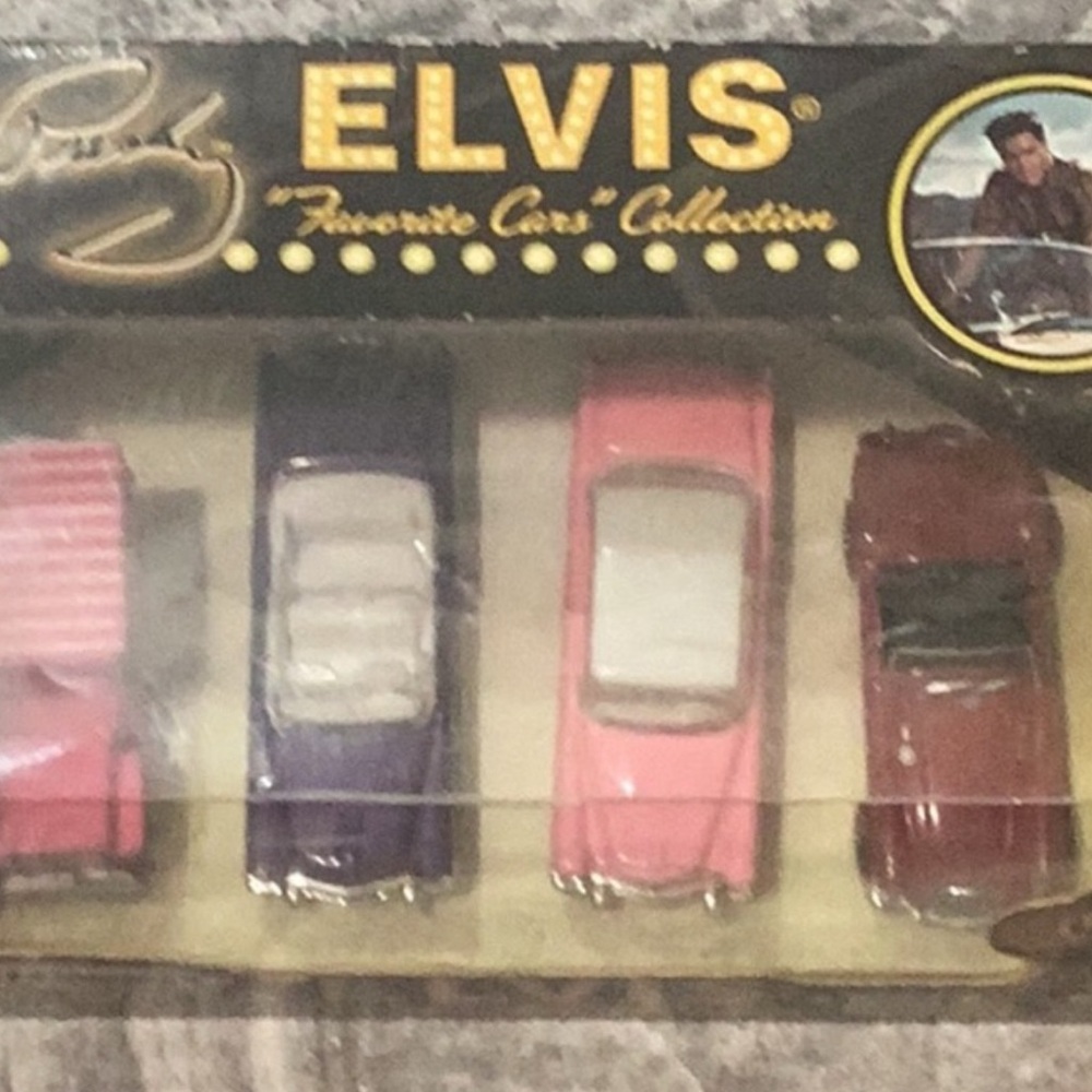 Preowned Mattel Pink and Purple Classic Car Toy Set 2001 Match Box Collectibles - Picture 12 of 16